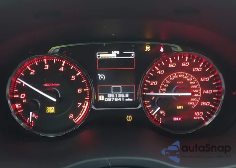 2017 Subaru Wrx Premium из США, поврежденный, VIN JF1VA1E68H9829868